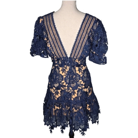 Addelyn Rae Lace Cocktail Dress - Picture 2 of 9